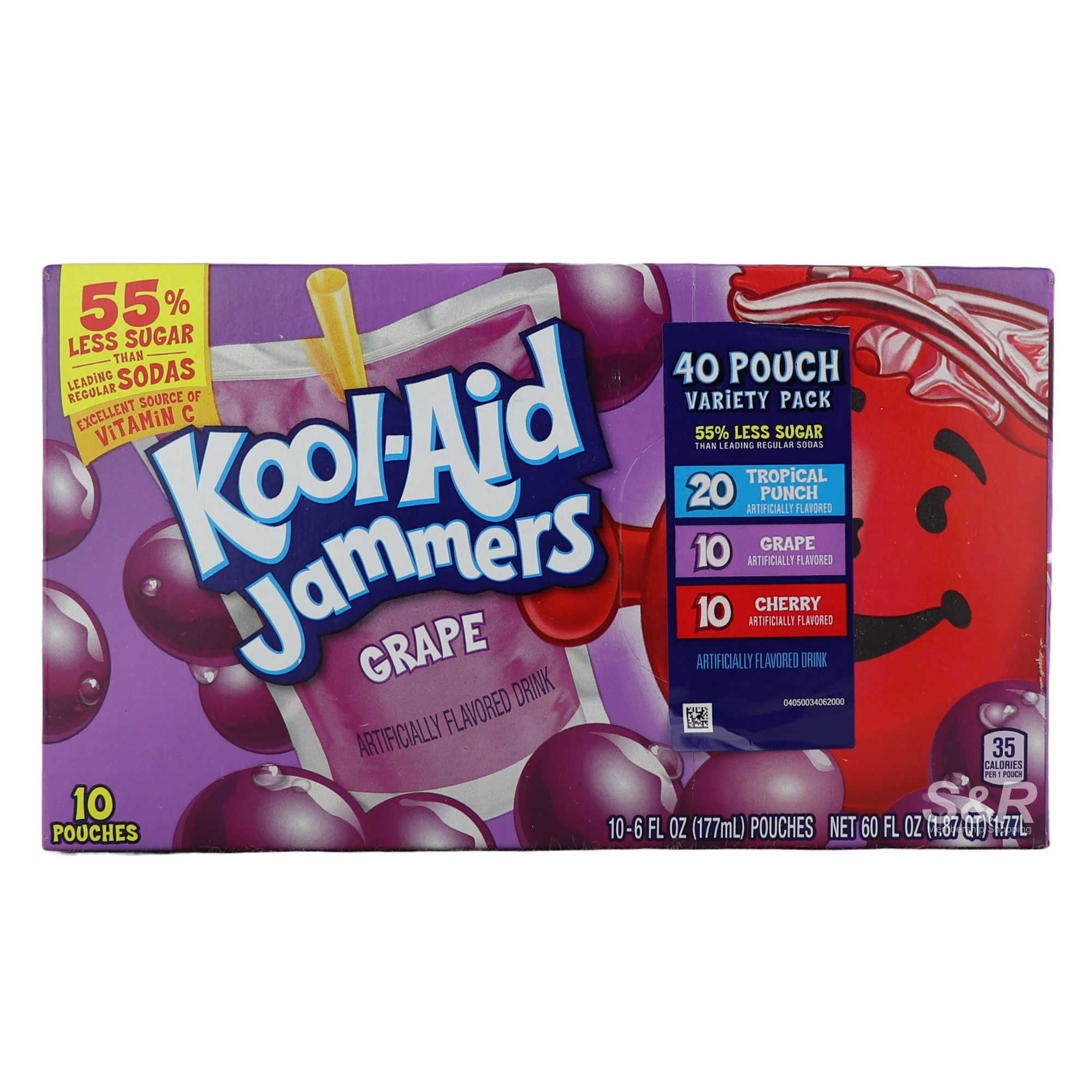 Kool-Aid Jammers Flavored Drink (177mL x 10pcs)